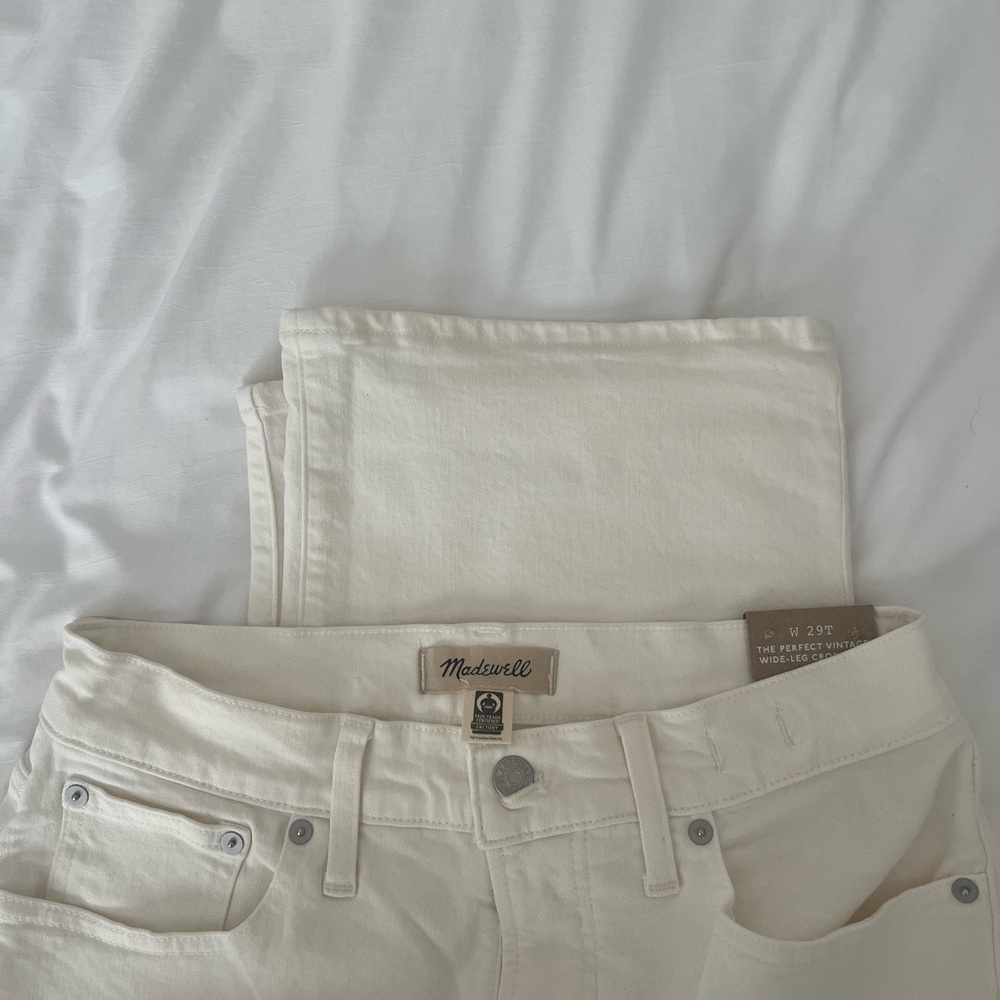 Madewell Perfect Vintage Wide-Leg Crop Jean